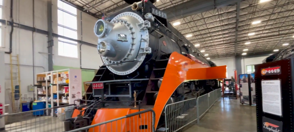 Museum's old train exhibit